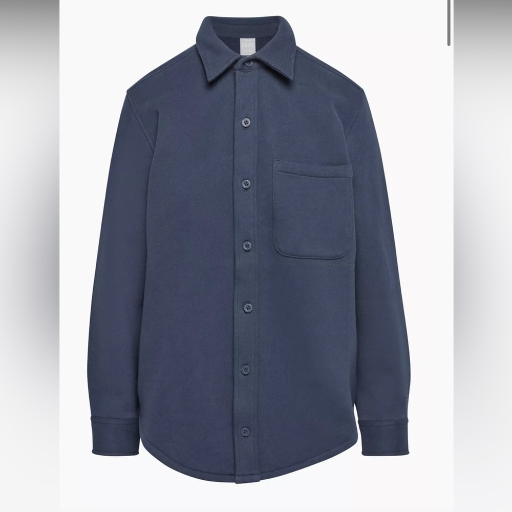 ARITZIA TNA Cozy Boyfriend Shirt Jacket NWOT